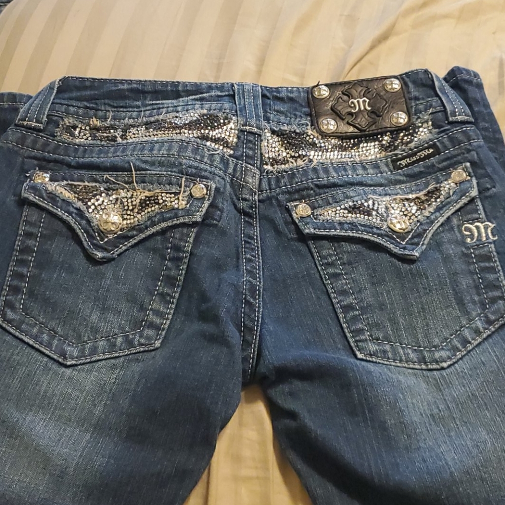 Miss me jp5124b7 boot cut size 27 jeans